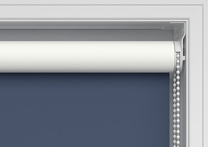 Rimini (Blackout), Navy & Optima Tide - Double Roller Blind - Image 10